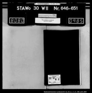 Zivilstandsregister Rittierode (Kanton Einbeck)