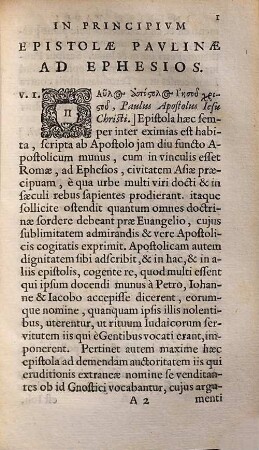 Explicatio trium utilissimorum locorum N. Testamenti : Capitis I Pauli ad Ephesios, posterioris partis capitis II Iacobi, commatis IX & sequentium, capitis III epistolae I Ioannis, in quibus agitur de fide & operibus