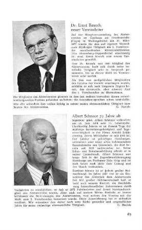 Jubilar: Albert Schnoor