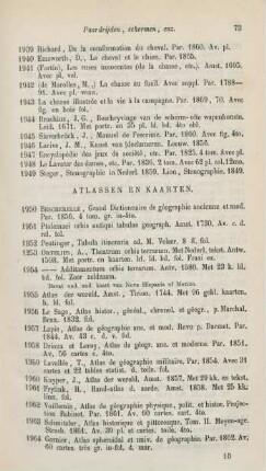 Atlassen en kaarten