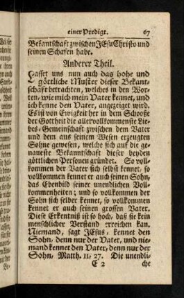 67-71, Anderer Theil