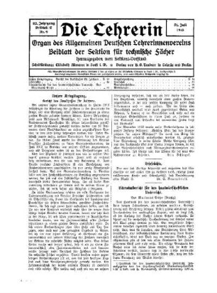 Literaturbericht für den hauswirtschaftlichen Unterricht
