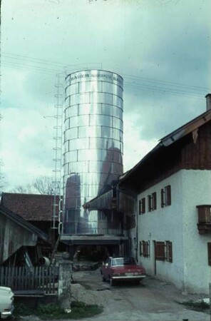 Fotografie: Lagertechnik, Hochsilo, Hochbehälter gasdicht