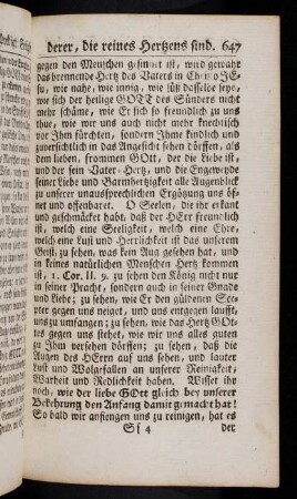 647-660, So bald wir anfiengen uns zu reinigen...