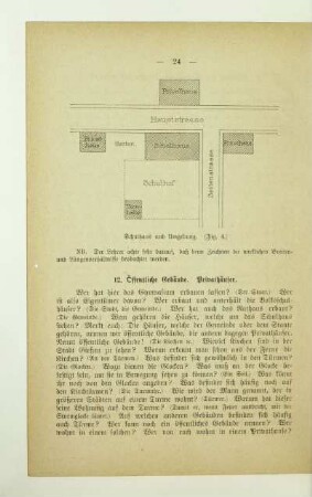 12. Öffentliche Gebäude. Privathäuser