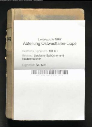 Salbuch des Amtes Schwalenberg von 1781 (Duplikat)