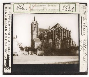 Le Mans, Kathedrale: ANsicht von Südosten (Stoedtner-Nr. 59310)