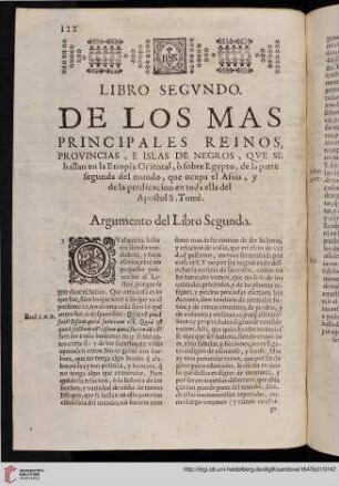 Libro secundo