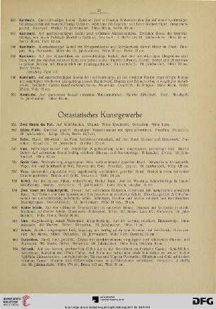 Ostasiatisches Kunstgewerbe, Bücher, Teppiche und Textilien (Nr. 552-623)
