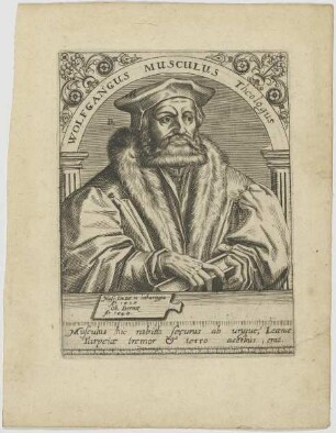 Bildnis des Wolfgangus Musculus
