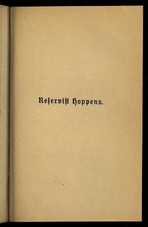 121-156, Reservist Hoppens