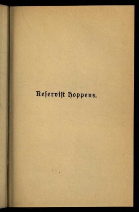 121-156, Reservist Hoppens