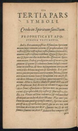 Credo in Spiritum sanctum.