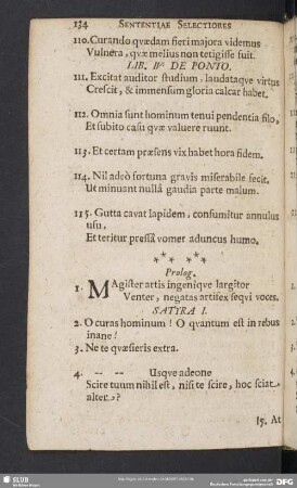 Sententiae Selectiores Persii