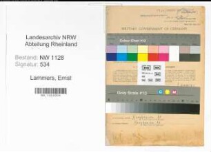 Entnazifizierung Ernst Lammers , geb. 23.12.1920 (Polizist)