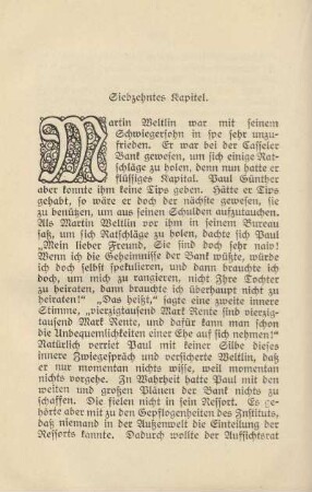 Siebzehntes Kapitel