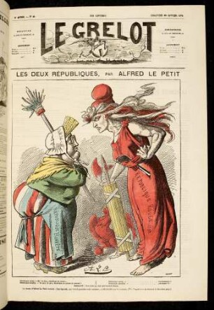 Les deux républiques, par Alfred Le Petit