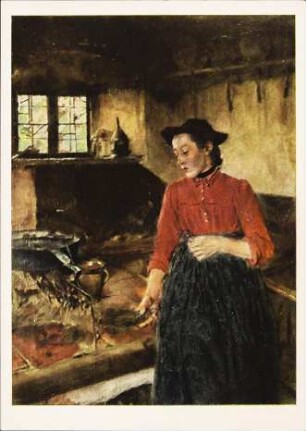Mädchen am Herd [R]