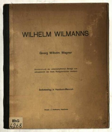 Wilhelm Wilmanns