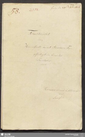 Förderbericht von Himmelfarth samt Abraham Fdgr. - 18.6706 4.
