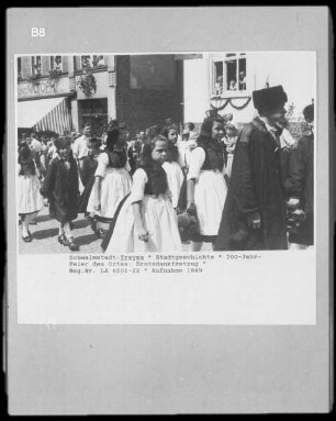 Treysa, 700-Jahr-Feier des Ortes: Erntedankfestzug