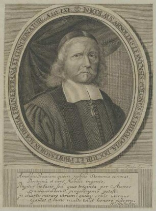 Bildnis des Nicolaus Arnoldus