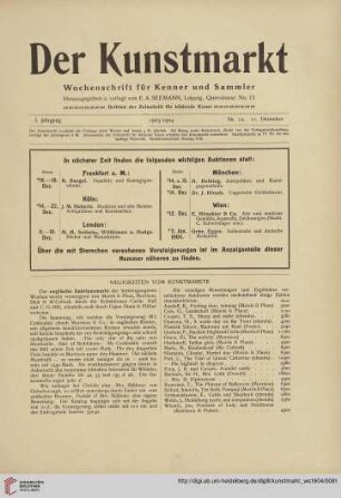 Nr. 10 (11. Dezember)