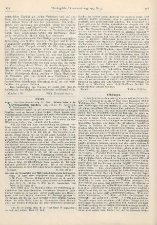 155-156 [Rezension] Pont, J. W. (Ed.), Jaarboek der Vereeniging voor nederlandsch-luthersche Kerkgeschiedenis. Deel IV
