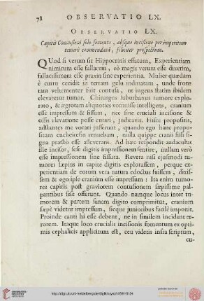 Observatio LX
