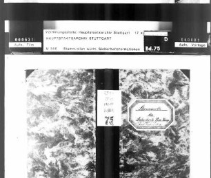 Stammrolle der Sicherungs-Pionierkompanie Ulm