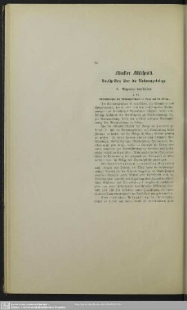 Fünfter Abschnitt. Vorschriften über die Rechnungsbelege