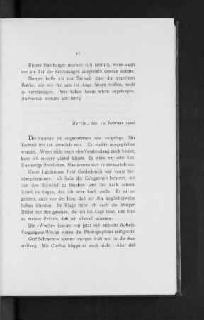 Berlin, den 10. Februar 1906