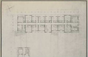 Motel Alte Post; Müllheim, 1:100; Grundriss 2. Obergeschoss