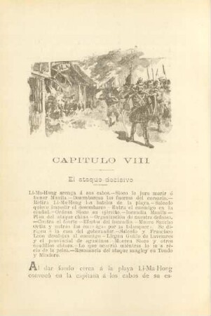 Capitulo VIII. El ataque decisivo