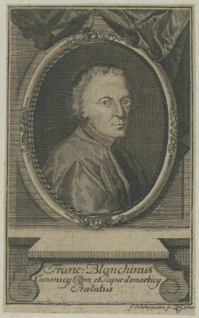 Bildnis des Franc. Blanchinus