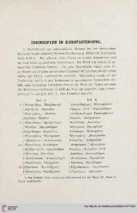 42: Inschriften in Konstantinopel