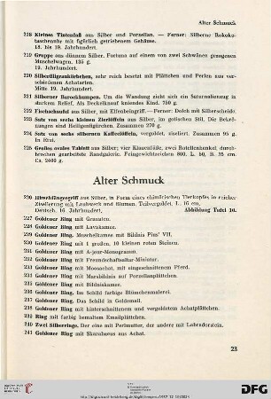 Alter Schmuck (Nr. 226-322)