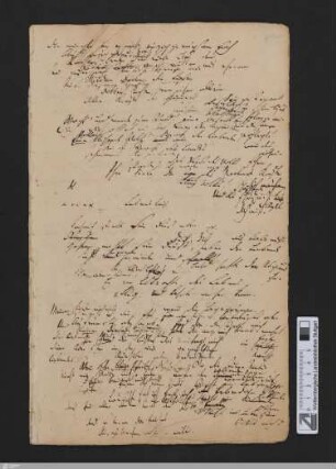 Lebenslauf - 4strophige Fassung (H1) : [StA 2,22/424]