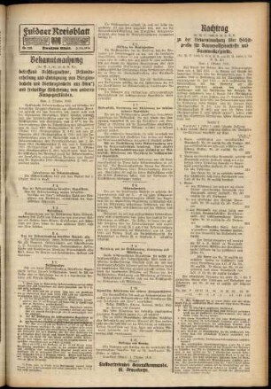 Zweite Ausgabe vom Dienstag, den 03. Oktober 1916.
