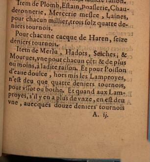 Declaration du pretendu peage de Nouastre