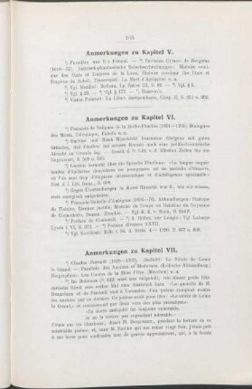 Anmerkungen zu Kapitel V.