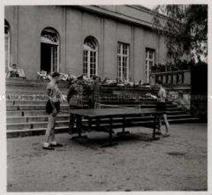 Berlin, Sport und Arbeit im Lazarett, Sport und Spiel, Tischtennis