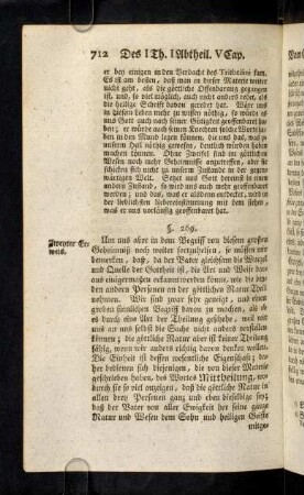 712-721, Erste Abtheilung § 269 - 271