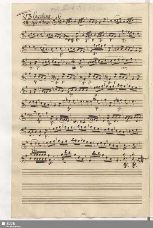 813. Cavatina: Evviva Rosabella / Salieri, A.