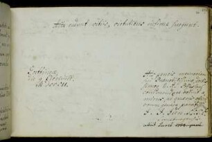 Jacob Justus Iden. Göttingen, 9.11.1752.