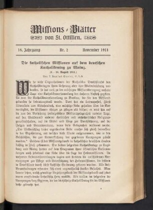 Nr. 2 November 1911