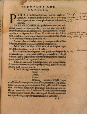 Institvtiones Rhetoricae Philip. Mel.