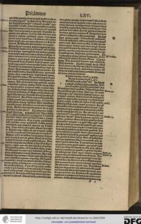Incipit tractatus de psalmo LXV.