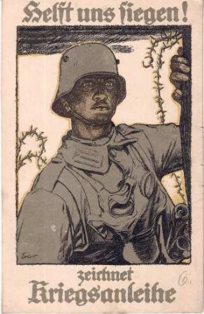 Helft uns siegen, zeichnet Kriegsanleihe
