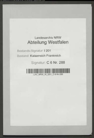 Verkauf eines Teils des Klappenort in Metelen an Casp. Heinr. Morian und Joh. Bernh. Schründer in Metelen (Nr. 1203).